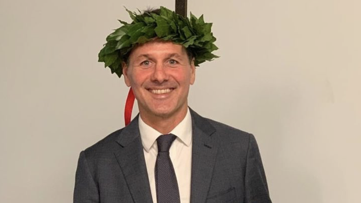 FOTO – Ex viola, Gobbi diventa dottore. Si laurea a 43 anni FOTO – Ex viola, Gobbi diventa dottore. Si laurea a 43 anni - immagine 1