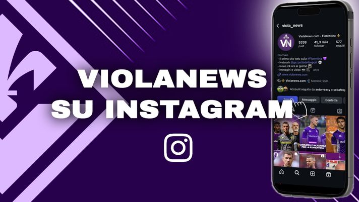 Immagini, video e storie: segui Violanews su INSTAGRAM! Siamo più di 46mila! Immagini, video e storie: segui Violanews su INSTAGRAM! Siamo più di 46mila! - immagine 1