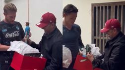 Di Virgilio omaggia McTominay, Hojlund, Oriali e De Bruyne con un corno speciale