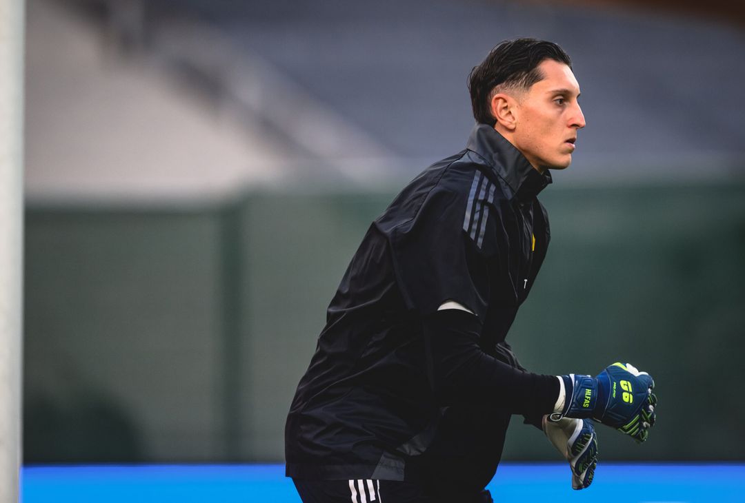 Panathinaikos-Roma, la rifinitura e la conferenza di Gasp e Tsimikas – FOTO GALLERY - immagine 9