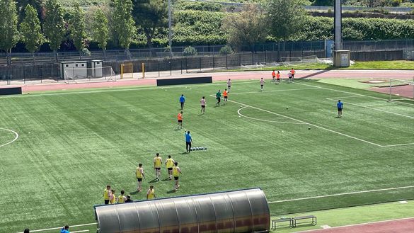 Anche il Palermo fa il suo ingresso in campo per il riscaldamento FINALE Primavera 2, Napoli-Palermo 1-1: a De Chiara risponde Vaccaro, parità al Piccolo - immagine 13