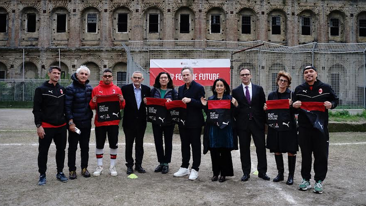 Milan, 'Play for the future' (fonte Milan)