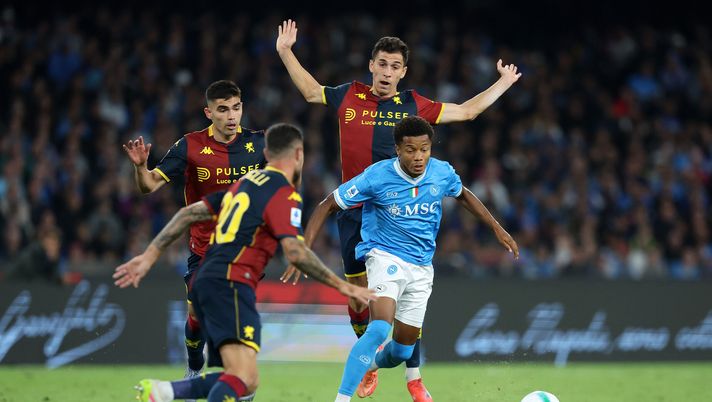 NAPLES, ITALY - OCTOBER 05: David Neres of SSC Napoli during the Serie A match between SSC Napoli and Genoa CFC at Stadio Diego Armando Maradona on October 05, 2025 in Naples, Italy. (Photo by Francesco Pecoraro/Getty Images) Canè: “Il Napoli è molto brutto, ma vince. Neres? Si parlava di lui come Neymar” - immagine 1