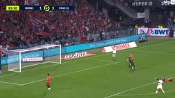 VIDEO / Rennes-Paris Saint-Germain, l’errore di Mbappé a porta vuota è assurdo
