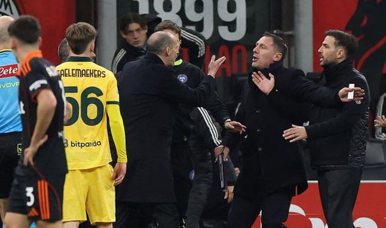 Getty Images Milan-Como, tensione Allegri-Fabregas: ecco cosa è successo. In sala stampa “volati insulti”- immagine 2