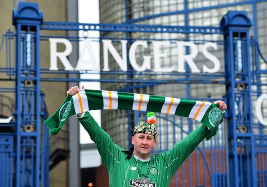 Celtic-Rangers coreografie Celtic Rangers