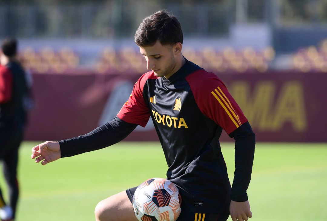 Roma, la rifinitura alla vigilia del match con lo Slavia – FOTO GALLERY - immagine 11