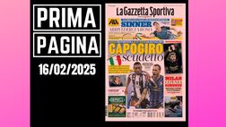 Prima pagina Gazzetta dello Sport: Milan, ci pensa Gimenez. Leao entra e inventa