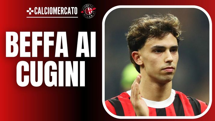esultanza gol Joao Felix AC Milan Milan-Roma 3-1 Coppa Italia 2024-2025