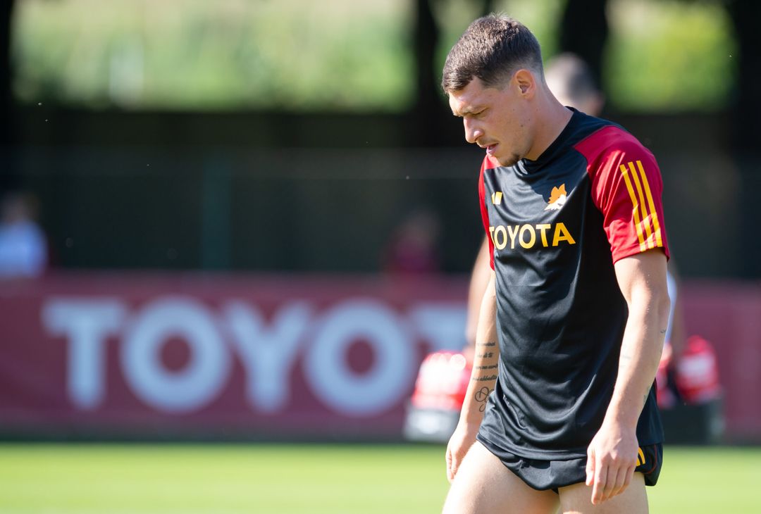 Roma, continua il lavoro a Trigoria senza i nazionali – FOTO GALLERY - immagine 2