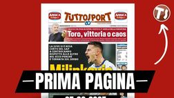 Prima pagina Tuttosport: “Juventus, Milinkovic-Savic tappa il buco a centrocampo”