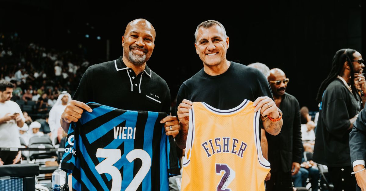 Serie A Nba, evento ad Abu Dhabi con Vieri e Del Piero