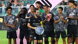 FOTO Premiazione Anglopalermitan Trophy, Palermo-Manchester City 0-3