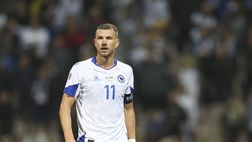 Dzeko: “Amo l’Italia! Sono forti, ma prima erano un’altra cosa. Dimarco? Tutto ok”