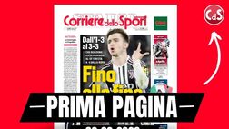 Prima pagina Corriere dello Sport: “Milan, il bello arriva all’89’. ‘Ora l’Inter'”