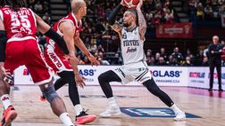 Basket LBA – La Virtus sbanca Milano 82 a 73