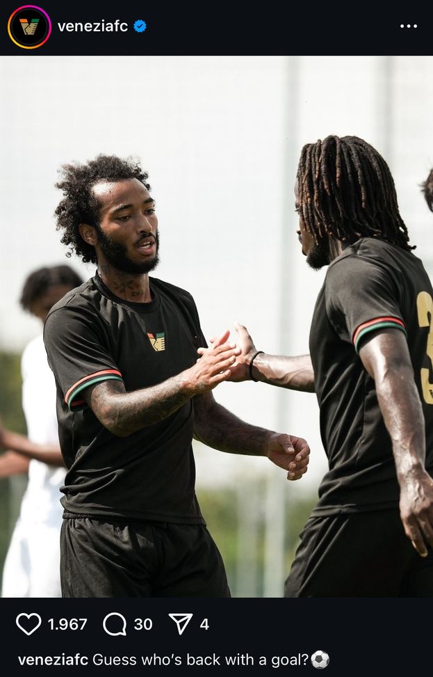 Venezia, vittoria nell'amichevole contro il Tabor Sezana: in gol Busio