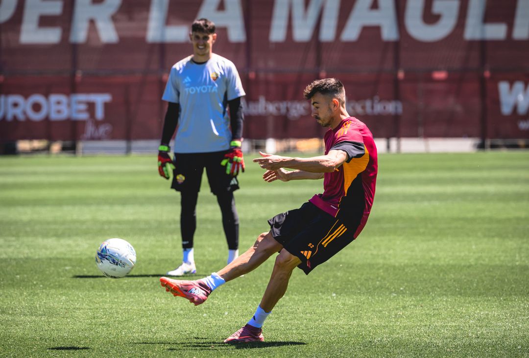 Trigoria, l’allenamento a due giorni da Roma-Fiorentina – FOTO GALLERY - immagine 13