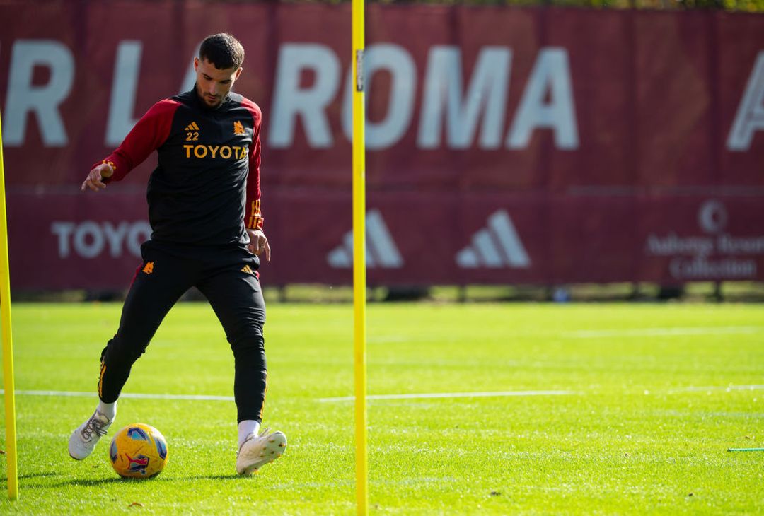 Roma, a Trigoria tornano ad allenarsi anche i nazionali – FOTO GALLERY - immagine 10