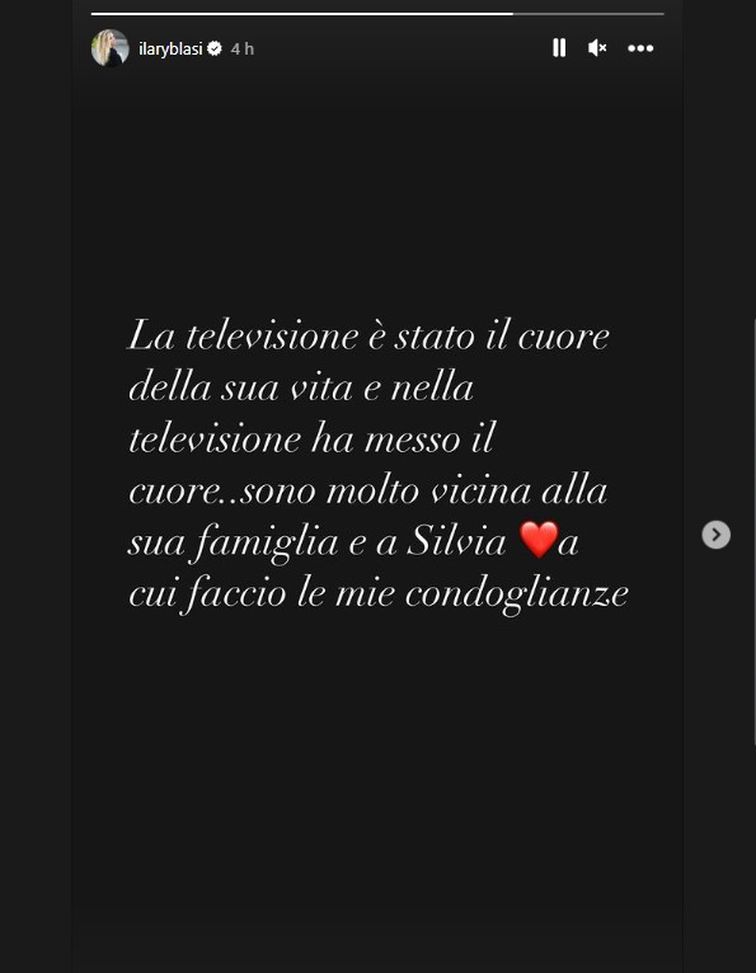 Ilary Blasi si unisce al coro delle condoglianze per Berlusconi: “La tv…”- immagine 2