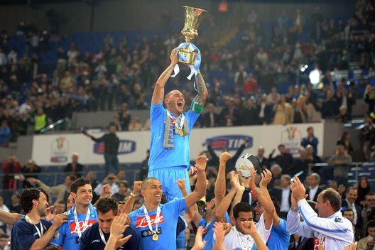 Il Napoli vince la Coppa Italia 2011-2012