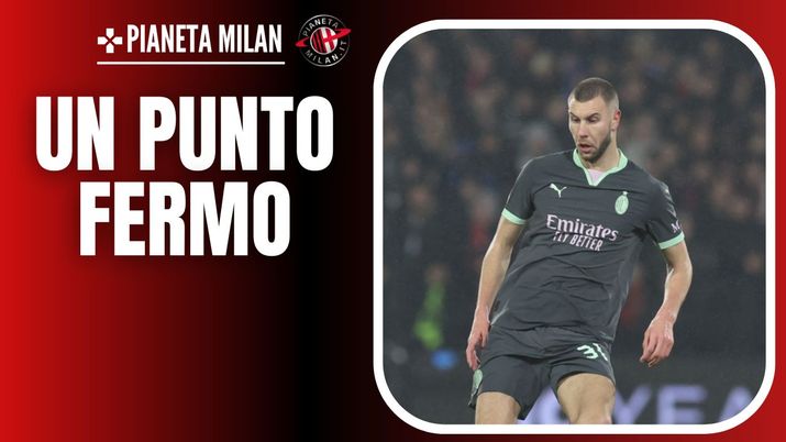 Strahinja Pavlovic AC Milan Feyenoord-Milan 1-0 Champions League 2024-2025