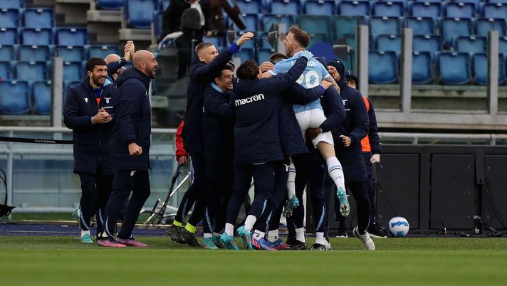 Lazio-Sassuolo, goal di Lazzari