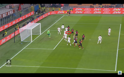 Torino-Milan 1-0, l’analisi del gol: marcature poco strette della difesa granata- immagine 5