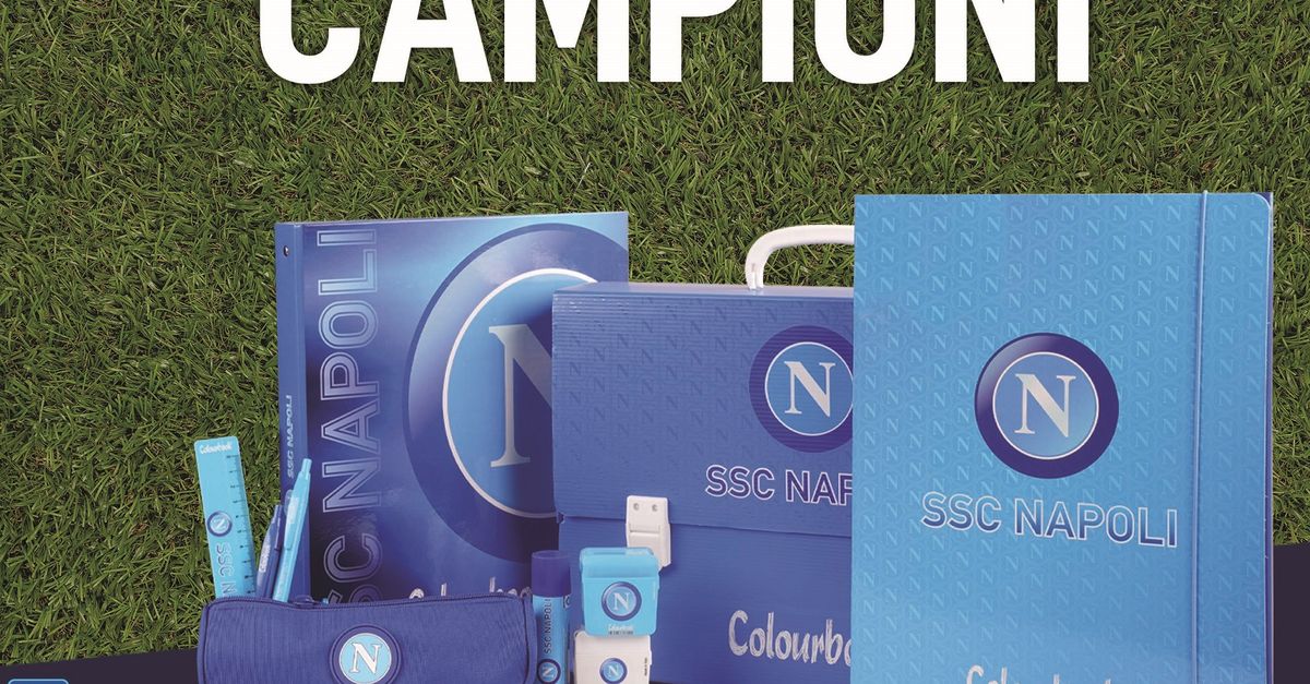 Colourbook scende in campo col Napoli: nuova linea dedicata ai campioni - Calcio  Napoli 1926