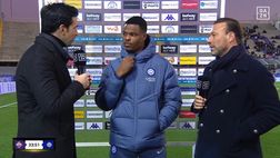 Dumfries: “Contento per il rinnovo, mi sento a casa qui. Oggi è tosta, la Fiorentina…”