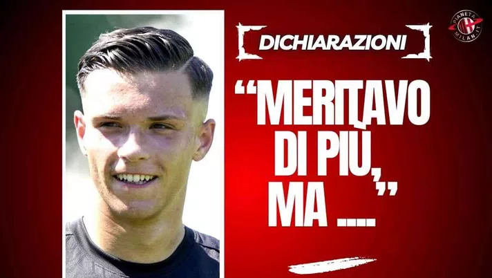 Simic: 'Milan, meritavo di più. Ero forte per essere titolare. La società ...'