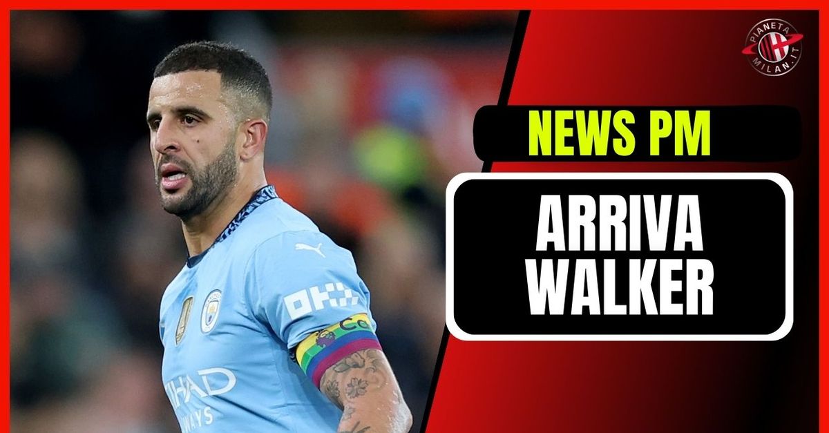 Calciomercato Milan, è la prima giornata di Walker in rossonero | LIVE News