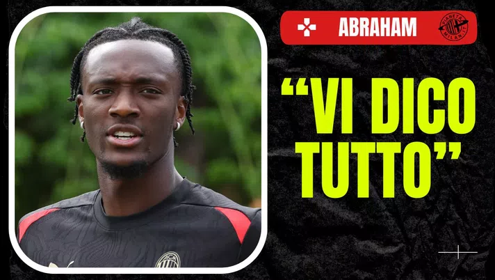 Tammy Abraham AC Milan conferenza stampa