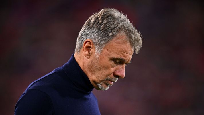 BOLOGNA, ITALY - OCTOBER 29: Marco Baroni head coach of Torino FC during the Serie A match between Bologna FC 1909 and Torino FC at Renato Dall'Ara Stadium on October 29, 2025 in Bologna, Italy. (Photo by Alessandro Sabattini/Getty Images) Toro, che succede? L’inquietante maledizione delle doppiette nell’era Baroni - immagine 1