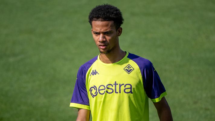 GERMOGLI PH: 27 AGOSTO 2025 BAGNO A RIPOLI AL VIOLA PARK SI E' SVOLTA LA RIFINITURA DELLA FIORENTINA IN VISTA DELLA PARTITA DI RITORNO DEL PRELIMINARE DI CONFERENCE LEAGUE CONTRO IL POLISSYA NELLA FOTO RICHARDSON Richardson