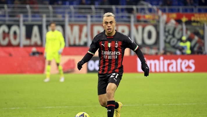 Sergiño Dest AC Milan Milan-Torino 0-1 Coppa Italia 2022-2023