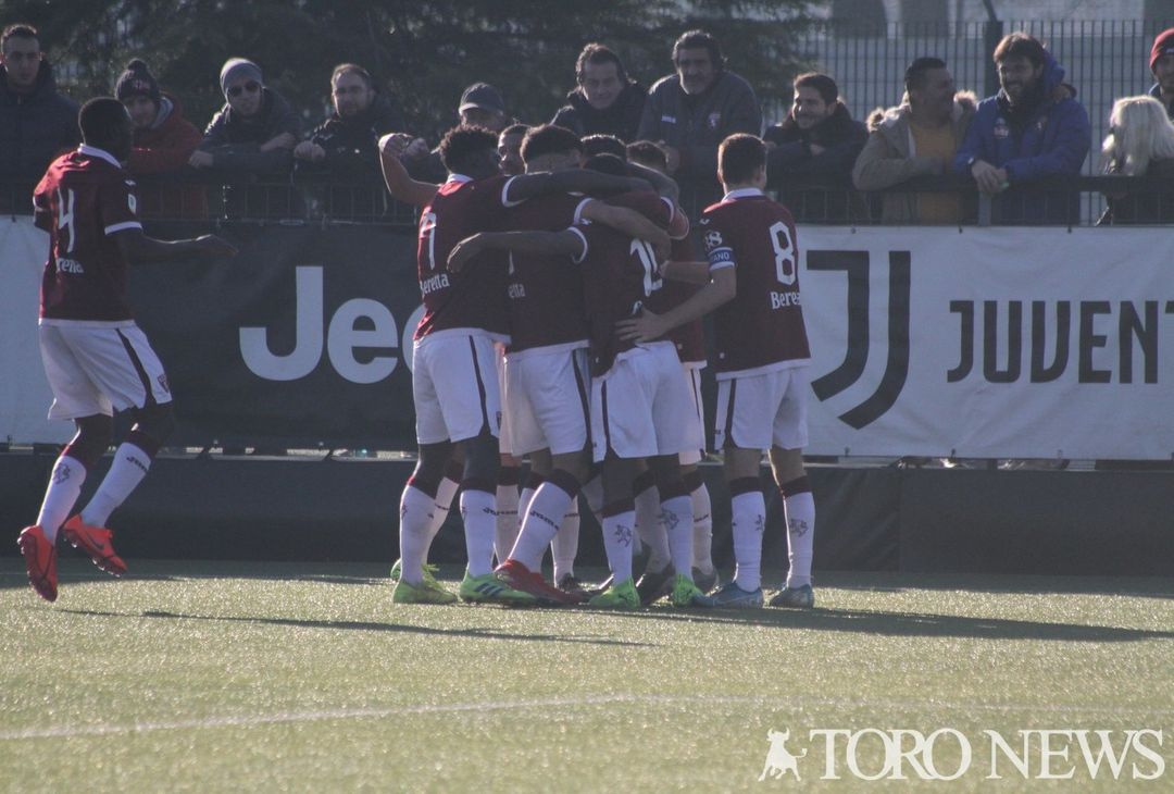 Torino Primavera esultanza nel derby