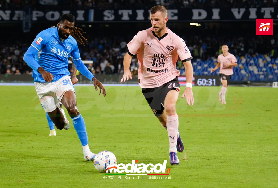 FOTO, Napoli-Palermo Coppa Italia 2024/25- immagine 1