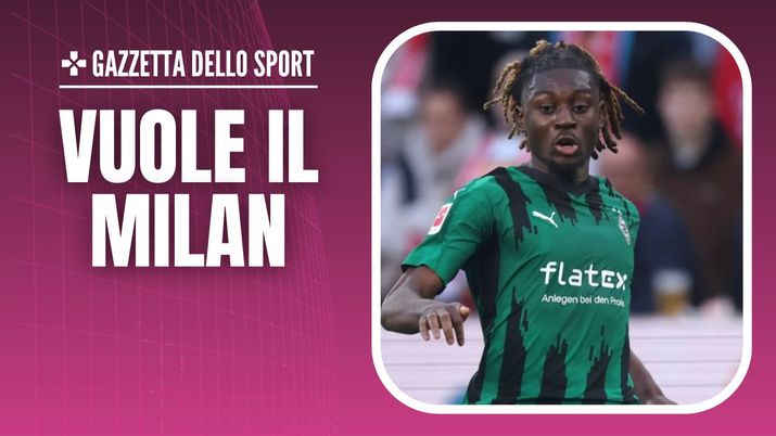 Manu Koné Borussia Mönchengladbach Calciomercato AC Milan