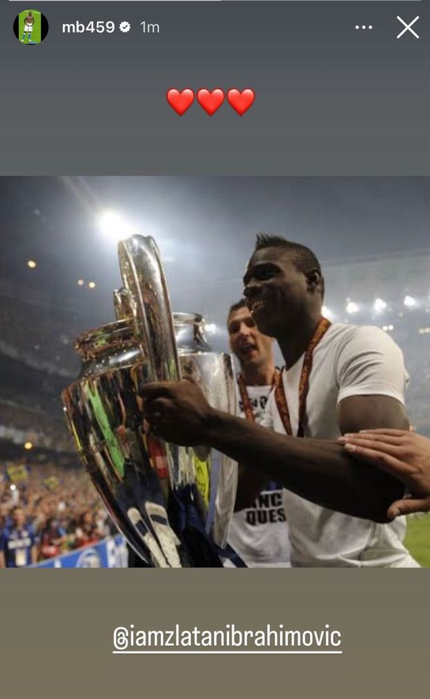 Ibrahimovic: “Balotelli, talento sprecato”. E Mario gli risponde con la Champions Inter- immagine 2