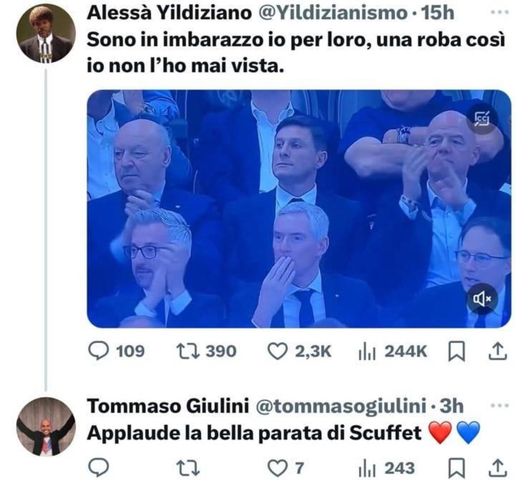 Cagliari la risposta di Giulini su caso Infantino