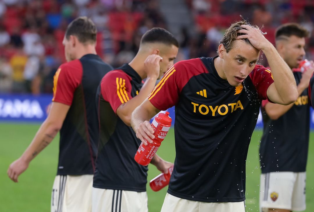 Amichevole, Partizani-Roma 1-2 – FOTO GALLERY - immagine 16