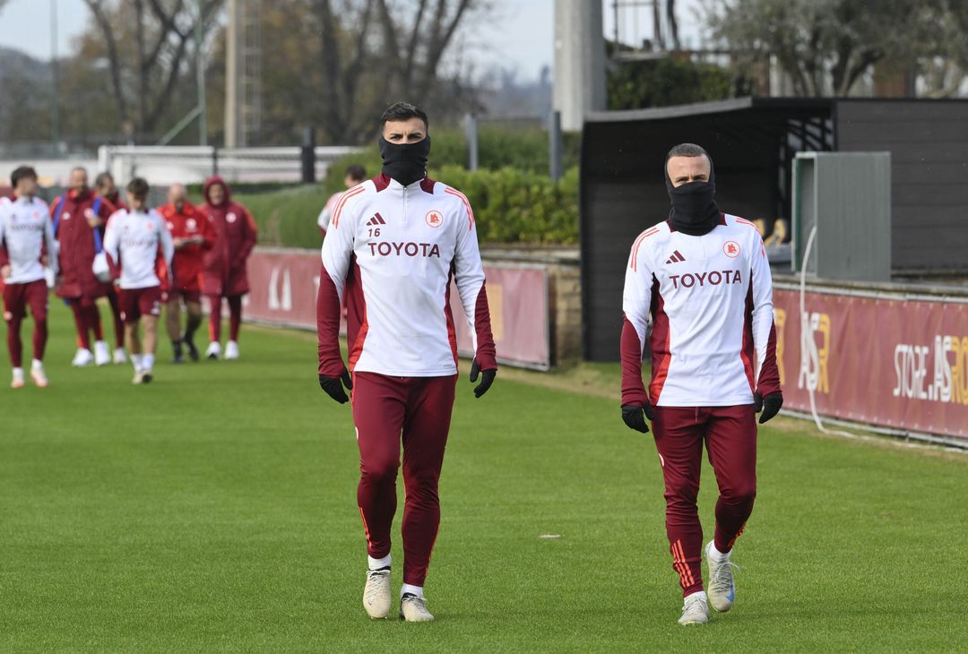 Trigoria, la rifinitura pre Braga e la conferenza di Ranieri – FOTO GALLERY - immagine 23