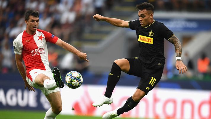 Inter-Slavia Praga, Champions League 2019-2020 (Foto di Claudio Villa - Inter/FC Internazionale via Getty Images) Trionfi e cadute rovinose: quando l’Inter incontra l’Est - immagine 1