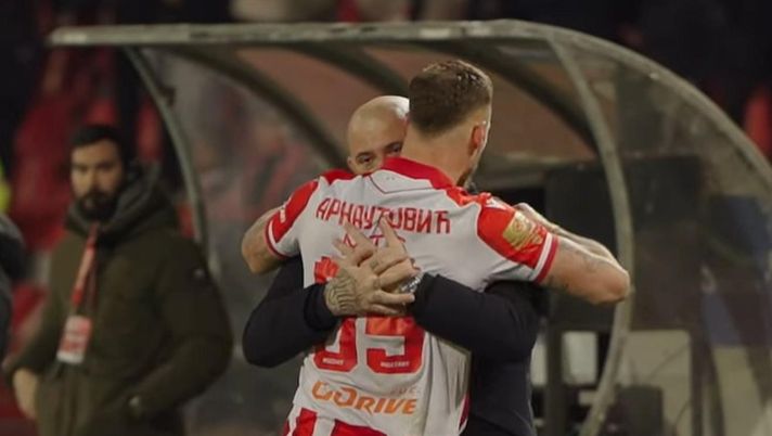 La Stella Rossa vince il derby, segna anche Arnautovic. Dedica a Mihajlovic - immagine 1