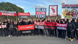 Tifosi marchigiani rossoneri sempre “sul pezzo”: anche a Pisa