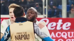 VIDEO Lukaku segna il gol decisivo con l’Atalanta: che esultanza col gruppo azzurro