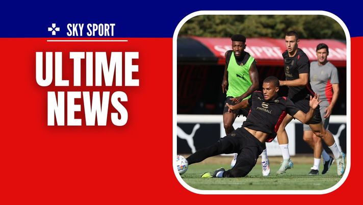 Allenamento AC Milan Ibrahimovic Thiaw