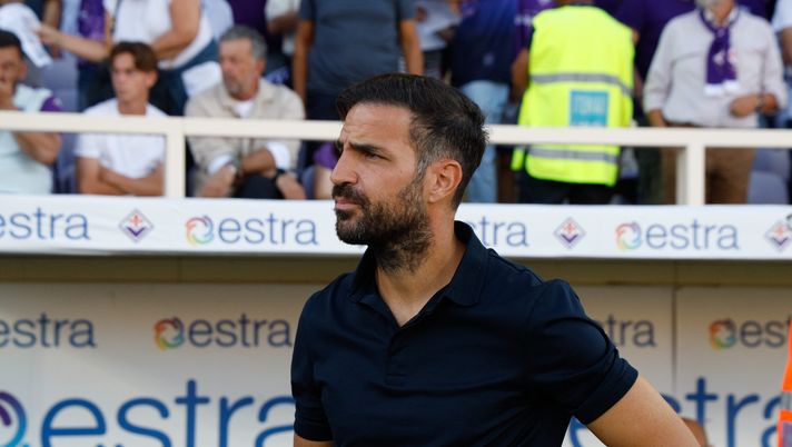 GERMOGLI PH: 21 SETTEMBRE 2025 FIRENZE STADIO ARTEMIO FRANCHI SERIE A FIORENTINA VS COMO NELLA FOTO FABREGAS cesc fabregas