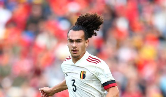 CARDIFF, WALES - JUNE 11: Arthur Theate of Belgium during the UEFA Nations League League A Group 4 match between Wales and Belgium at Cardiff City Stadium on June 11, 2022 in Cardiff, Wales. (Photo by Alex Pantling/Getty Images) Gaetano e Bove nomi in pole. Difesa? Adesso servono nuovi innesti- immagine 2